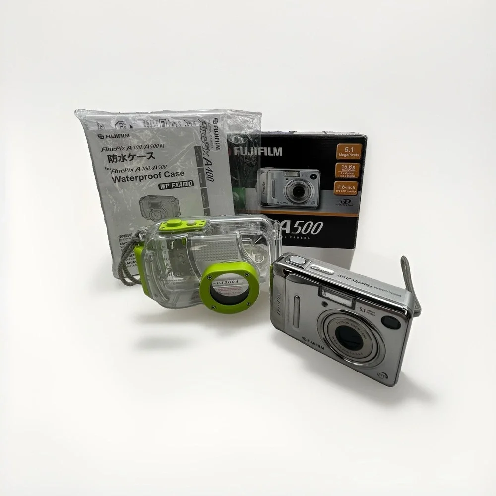 Fujifilm Digital Camera FinePix A400 4.1MP Silver Tested